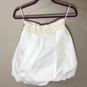 Dolce & Gabbana Ivory Bubble Skirt